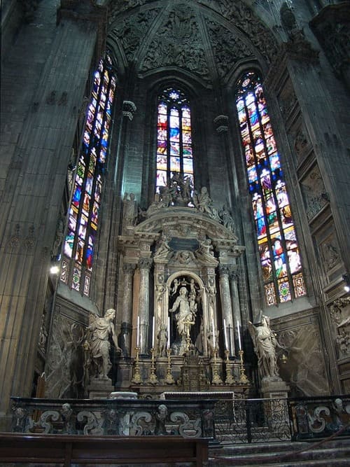 Vitraux monumentaux du choeur