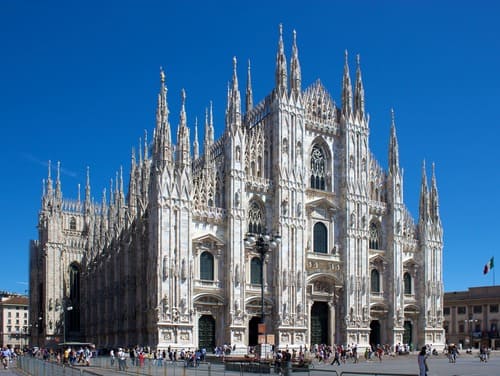 Façade du Dôme de Milan