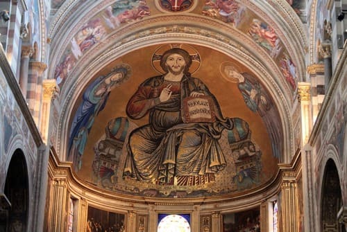 Mosaïque de l'abside du Dôme