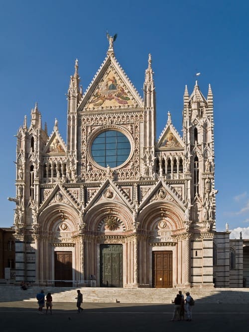 Façade du Duomo de Sienne