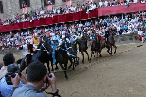 La foule lors du Palio