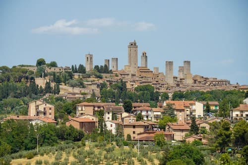 Panorama sur les tours de San Gimignano