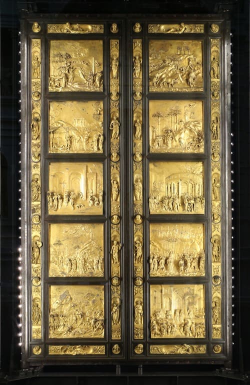 La célèbre Porte du Paradis par Ghiberti