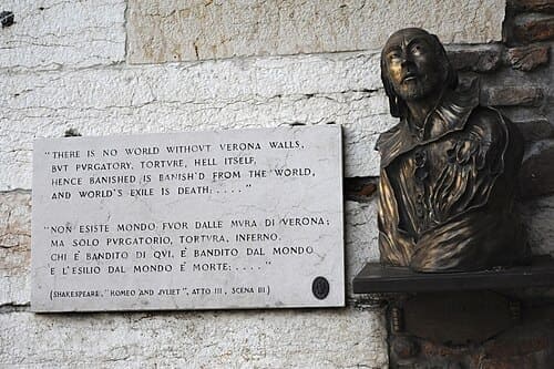 Plaque de Shakespeare