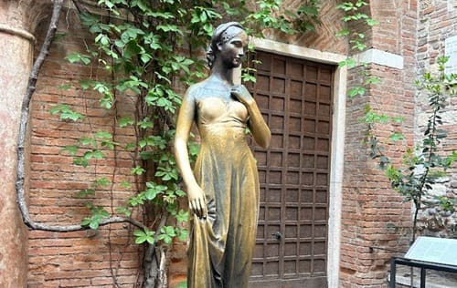 La statue de Juliette