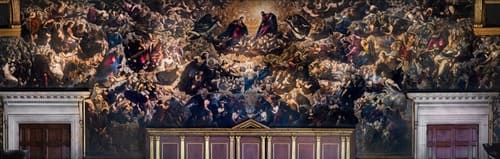Le Paradis du Tintoret dans la salle du Grand Conseil
