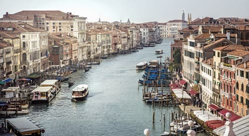 Animation sur le Grand Canal