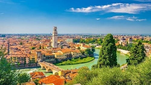 Panorama de Vérone depuis Castel San Pietro