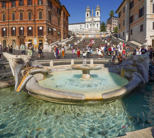 Piazza di Spagna et Barcaccia