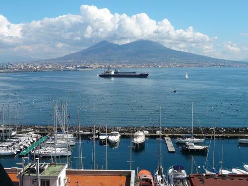 Golfe de Naples et Vésuve