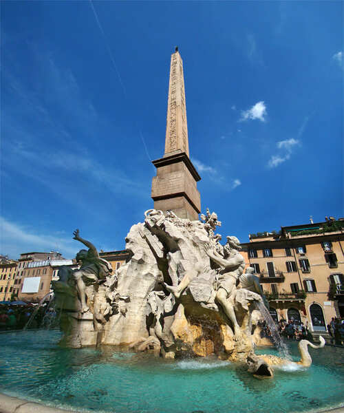 Piazza Navona Fontana dei Quattro Fiumi