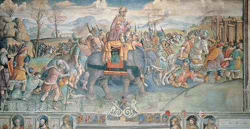 Fresque historique du Palais des Conservateurs